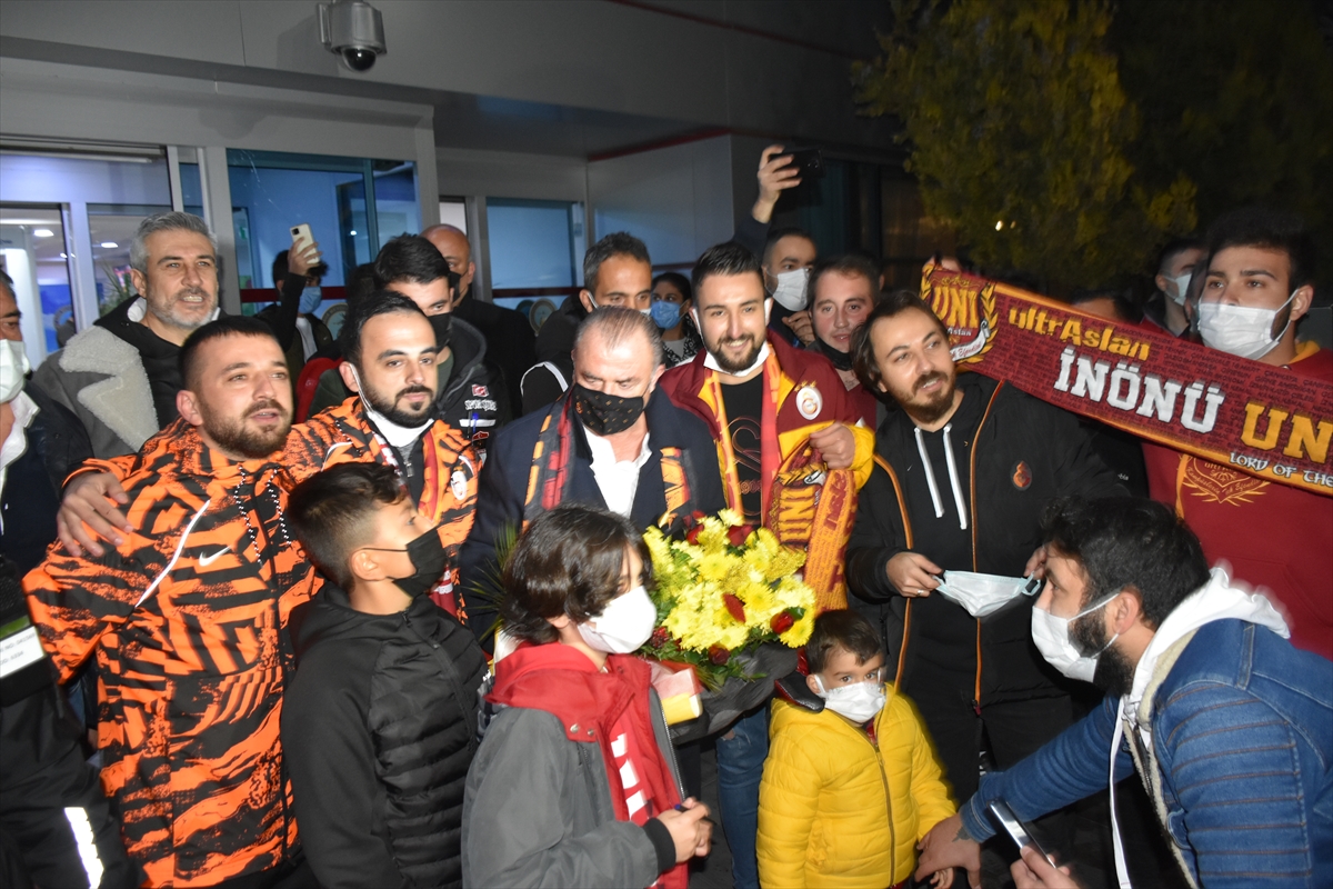 Galatasaray kafilesi, Malatya'ya geldi
