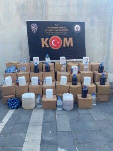 GAZİANTEP (AA) – Gaziantep'te kentte bir kamyonete düzenlenen operasyonda 1480