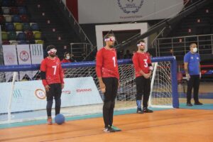 Golbol Avrupa Şampiyonası SAMSUN (AA) – Uluslararası Görme Engelliler Spor Federasyonu (IBSA) tarafından