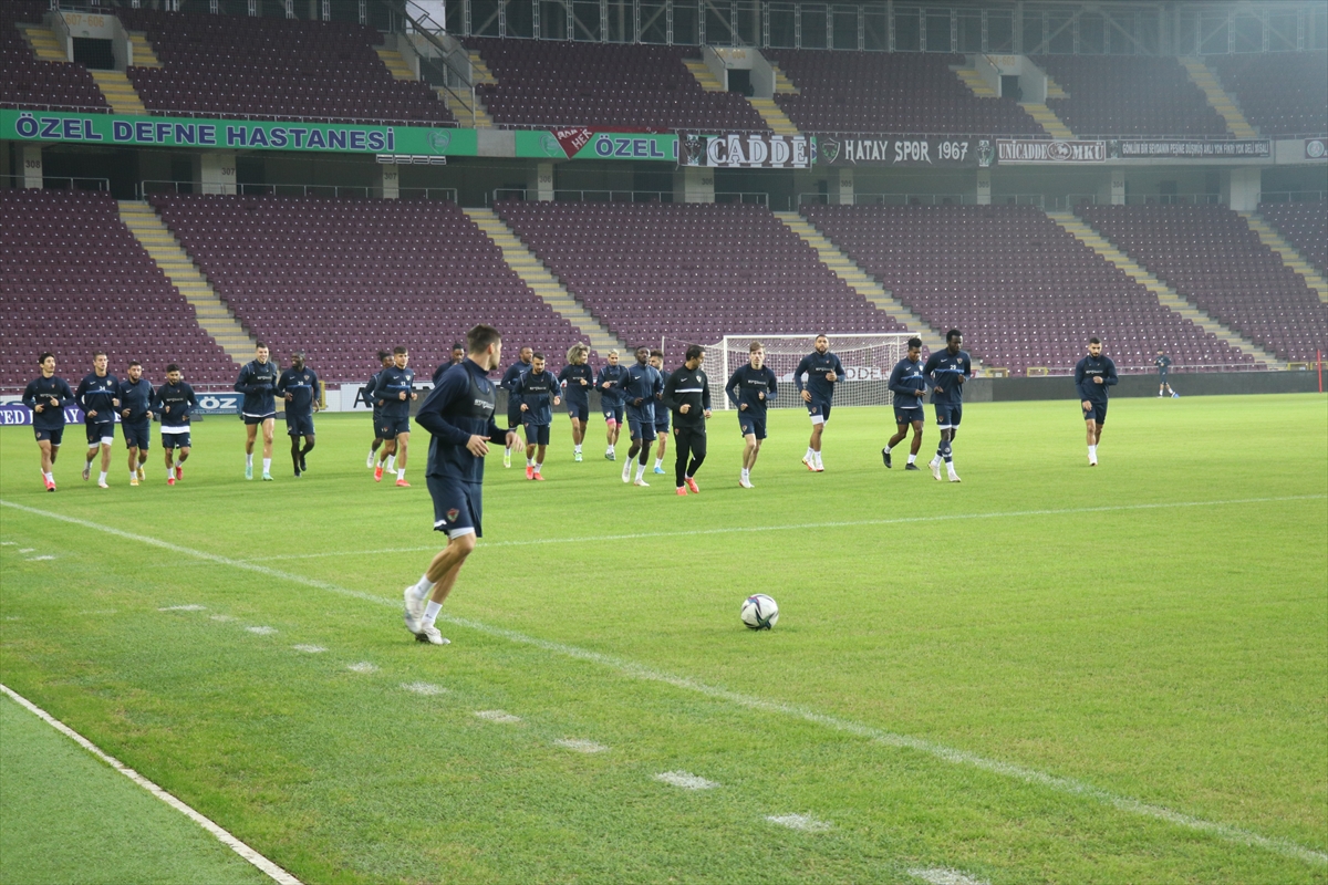 Hatayspor, Sivasspor maçının hazırlıklarına devam etti