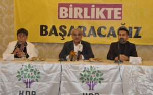 ADANA (AA) – HDP Eş Genel Başkanı Mithat Sancar, Adana'da