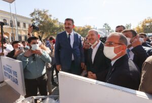 İZMİR (AA) – İçişleri Bakanı Süleyman Soylu, çeşitli programlara katılmak