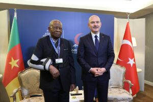- İçişleri Bakanı Süleyman Soylu, Kamerun Ulusal Güvenlikten Sorumlu Yüksek