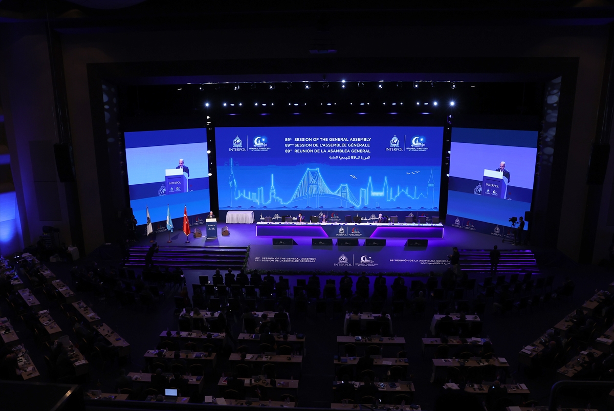 İstanbul'da düzenlenen Interpol 89. Genel Kurul Toplantısı sona erdi