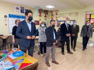 İZMİR (AA) – İzmir'deki Sabahat Akşiray Özel Eğitim Uygulama Okulu’nda