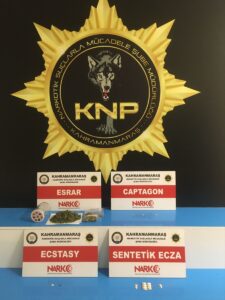 KAHRAMANMARAŞ (AA) – Kahramanmaraş'ta düzenlenen uyuşturucu operasyonlarında gözaltına alınan 4