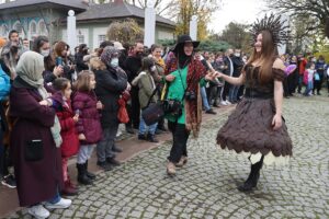 EDİRNE (AA) – Edirne Kahve ve Çikolata Festivali'nde kahve çekirdekleri