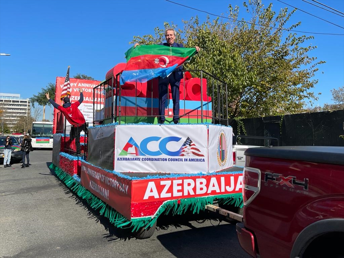 Karabağ zaferinin yıl dönümü New York'ta kutlandı