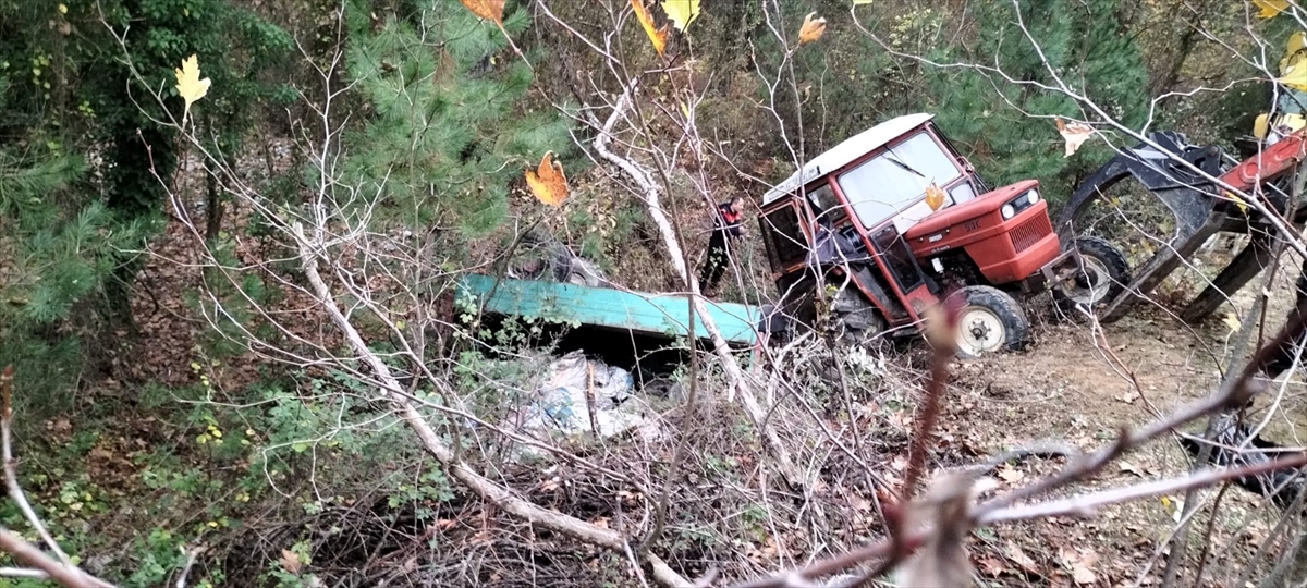 Karabük'te traktörün devrilmesi sonucu 1 kişi öldü