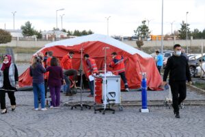 KARS (AA) – Kars'ta İl Sağlık Müdürlüğü Acil Sağlık Hizmetleri