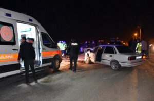 - Otomobil sürücüsü H.A'nın 235 promil alkollü olduğu belirlendi