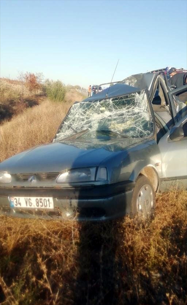 Kırşehir'de kamyonla çarpışan otomobilin sürücüsü ile eşi öldü