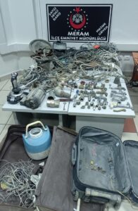 KONYA (AA) – Konya'da bir haftada 5 farklı adreste yaşanan