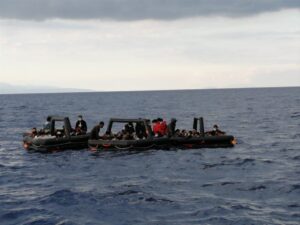 MUĞLA (AA) – Muğla'nın Marmaris ilçesinde, Yunanistan sahil güvenlik unsurlarınca