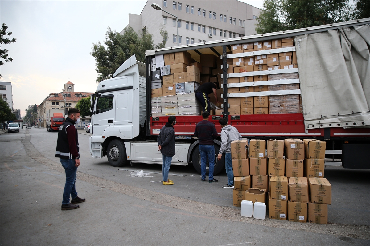 Mersin'de 1000 litre etil alkol ele geçirildi