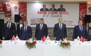 ŞANLIURFA (AA) – Şanlıurfa'da, MHP milletvekillerinden oluşan heyet, "Adım Adım