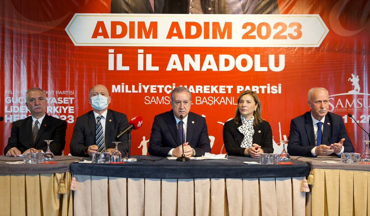 MHP'li Durmaz Samsun'da “Adım Adım 2023, İl İl Anadolu” Toplantısı'nda konuştu: