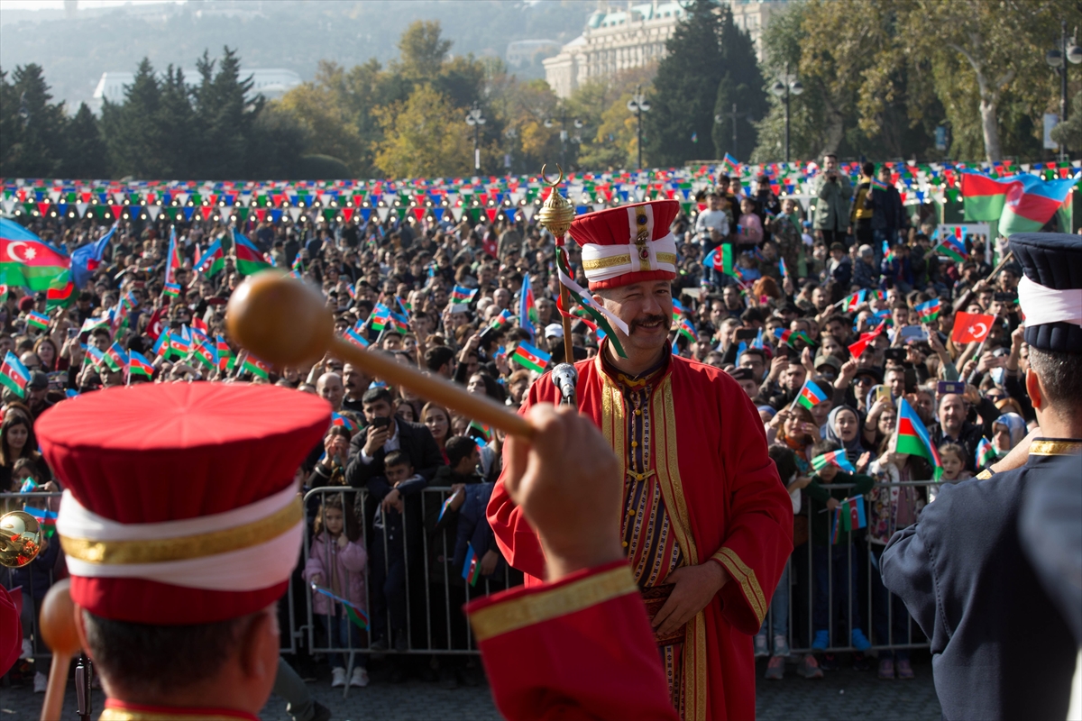 Milli Savunma Bakanlığı Mehteran Birliği, Bakü'de konser verdi