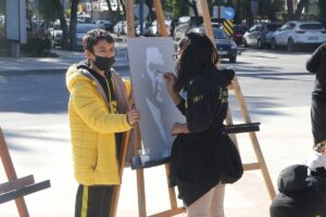 MUĞLA (AA) – Muğla'nın Menteşe ilçesinde bir ilkokulun öğrencileri, 10