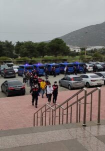 MUĞLA (AA) – Muğla'da düzenlenen "insan ticareti ve uluslararası siber