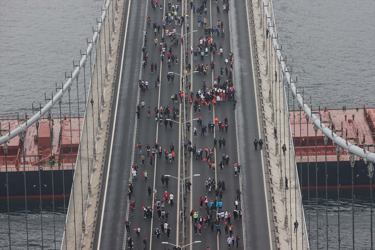N Kolay 43. İstanbul Maratonu’nda halk koşusu yapıldı
