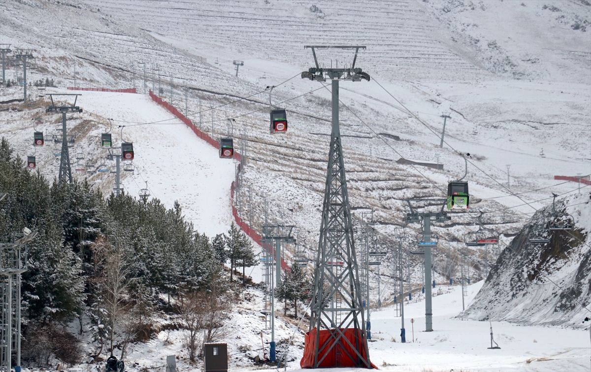 Palandöken'de kayak heyecanı aralık ayının ilk haftasında başlayacak