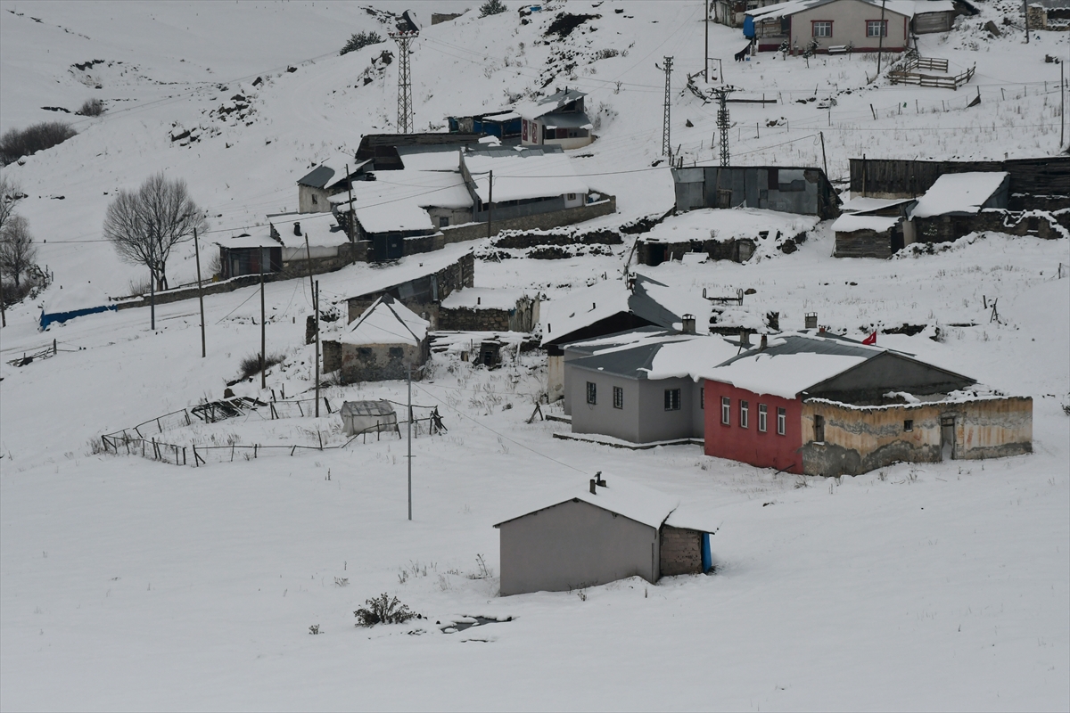 Kars'ta kar ve soğuk hava etkisini sürdürüyor