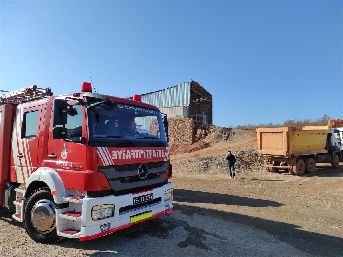 Şile'de taş kırma makinesinin içine düşen işçi hayatını kaybetti