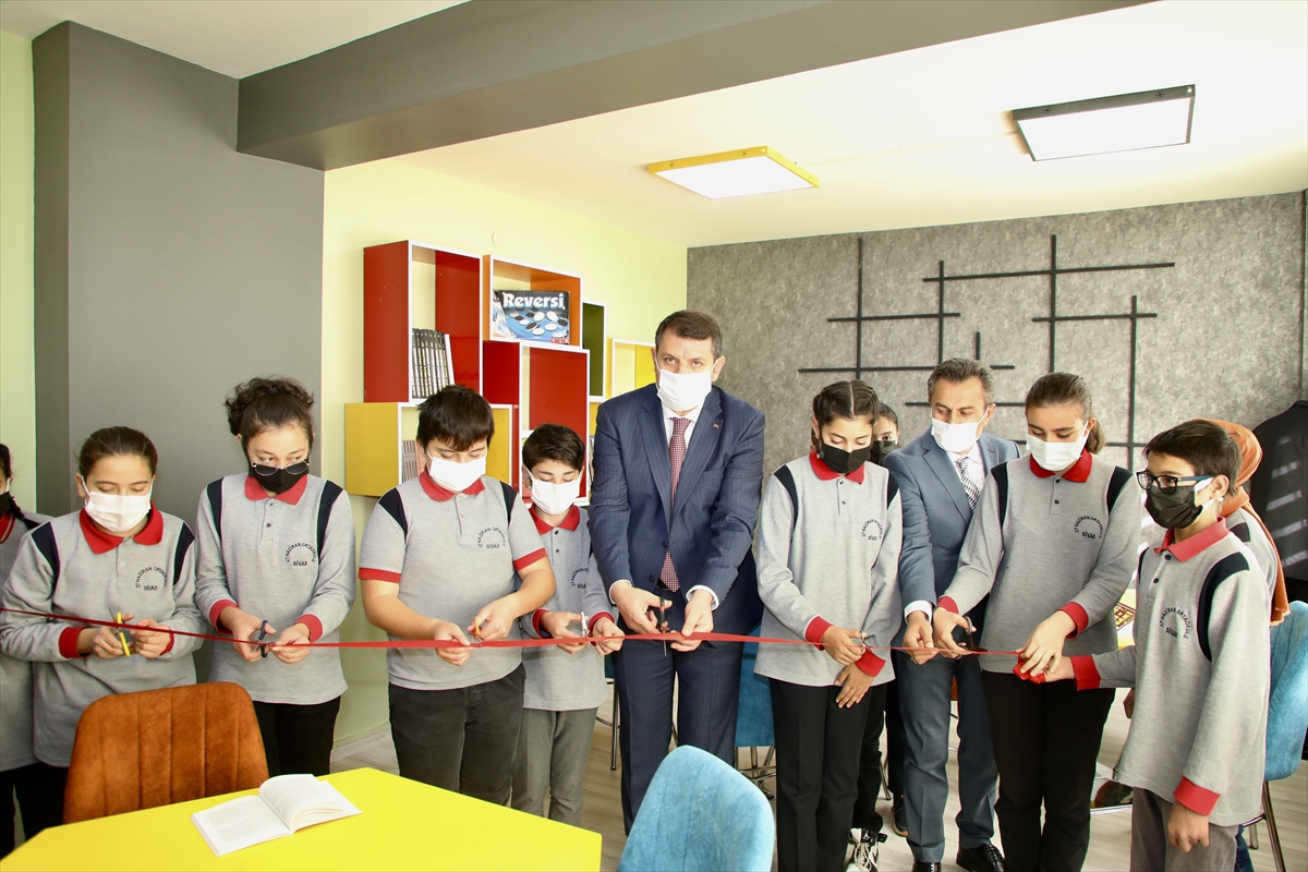 Sivas'ta 94 okula kütüphane kazandırılacak