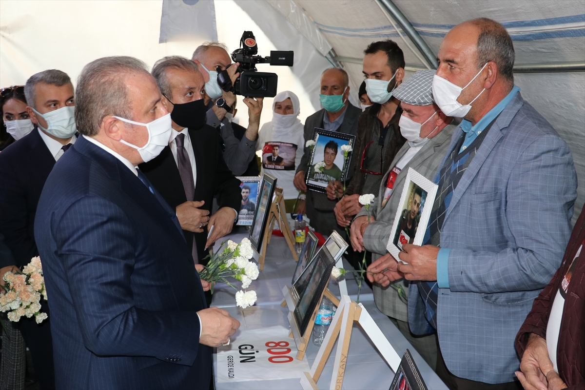 TBMM Başkanı Mustafa Şentop, Diyarbakır annelerini ziyaret etti: