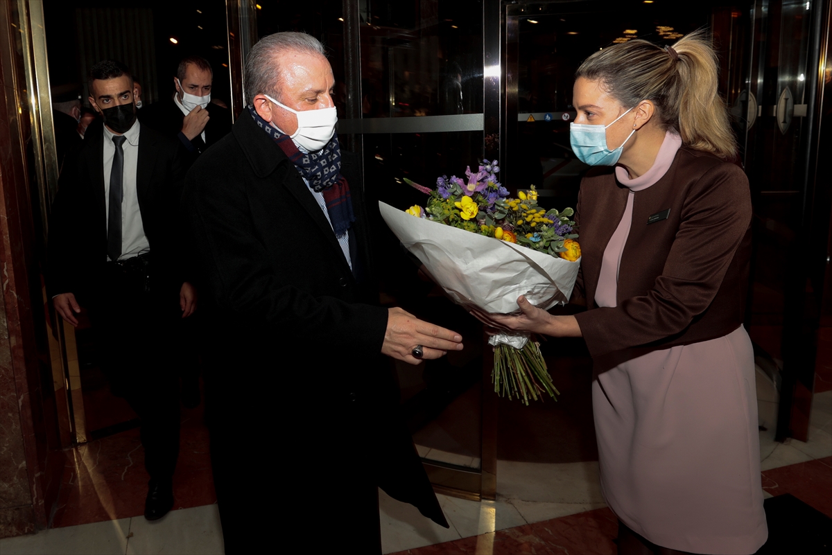 TBMM Başkanı Şentop, Parlamentolar Arası Birlik Genel Kurulu'na katılmak için İspanya'ya geldi