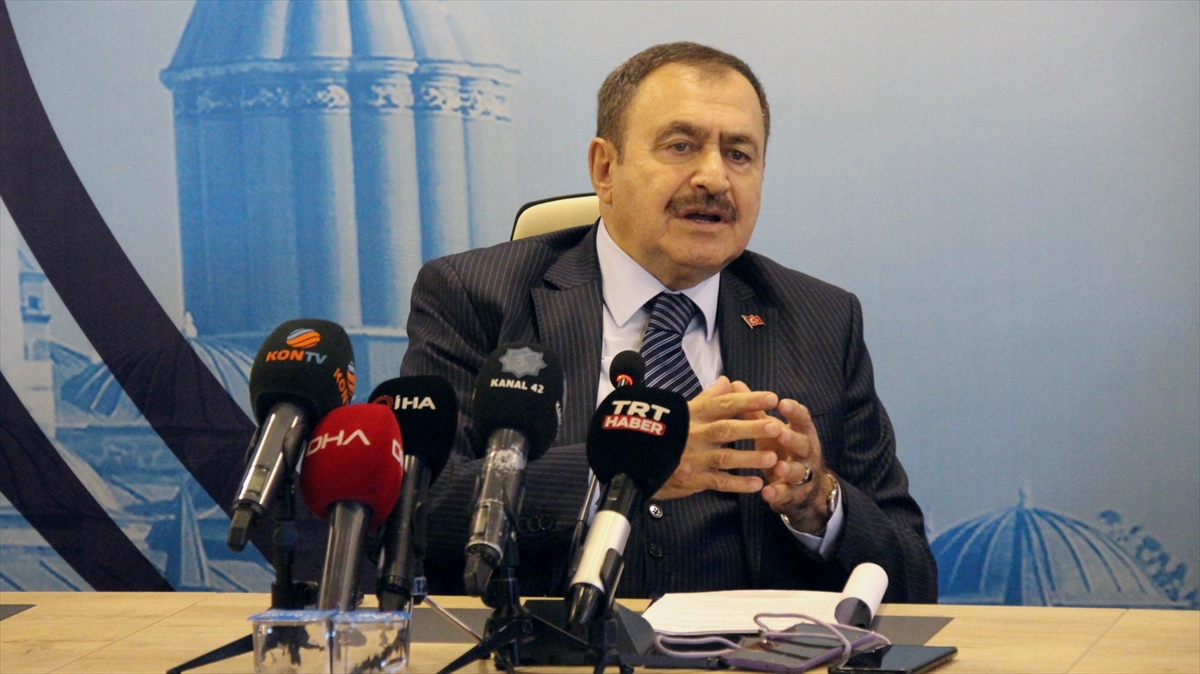 TBMM Küresel İklim Değişikliği Araştırma Komisyonu Başkanı Veysel Eroğlu Konya'da konuştu: