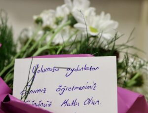 TRABZON (AA) – Trabzon'da özel okulda görevli öğretmen, 24 Kasım