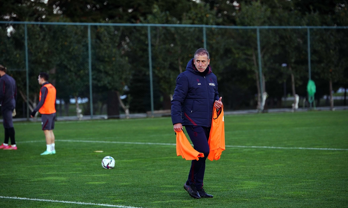 Trabzonspor, Fatih Karagümrük maçı hazırlıklarını sürdürdü