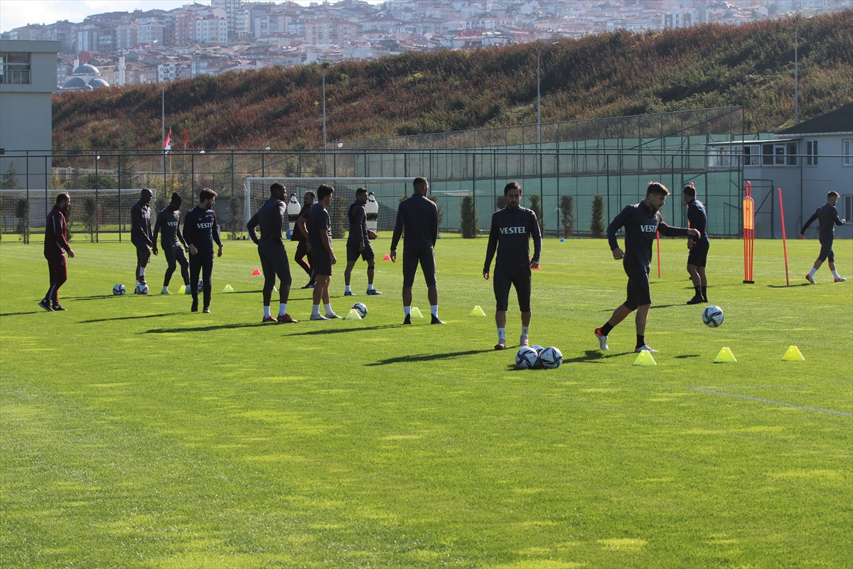 Trabzonspor, Gaziantep FK maçı hazırlıklarını sürdürüyor