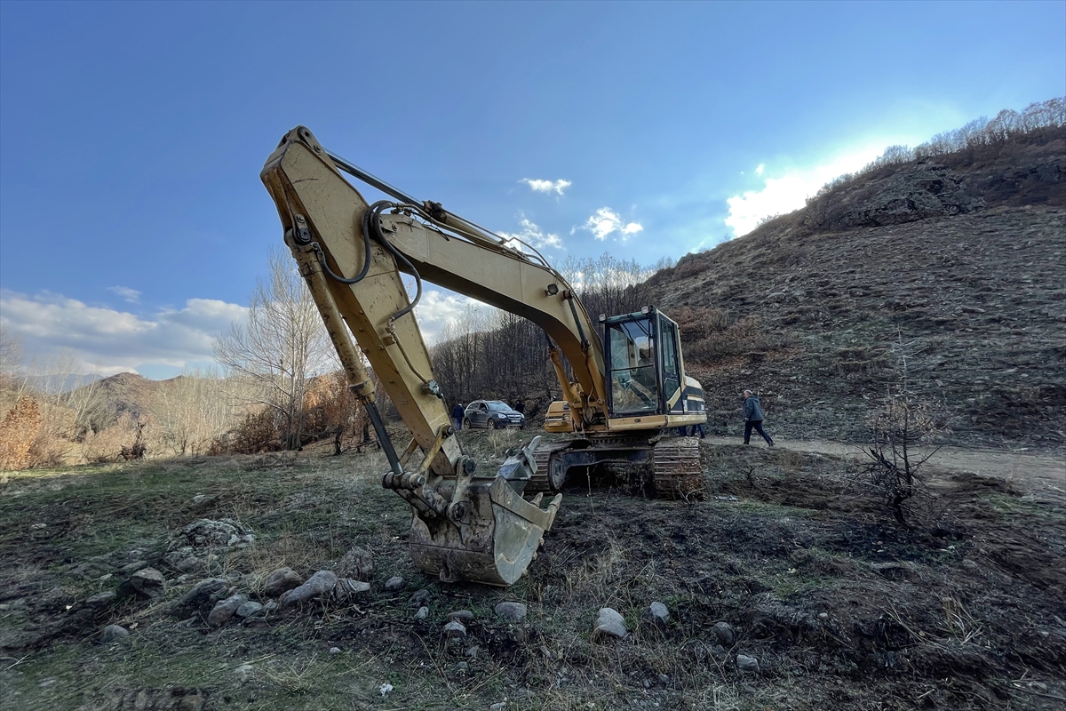 Tunceli'de vatandaşlardan Otlubahçe köyünde bakır madeni aranmasına tepki