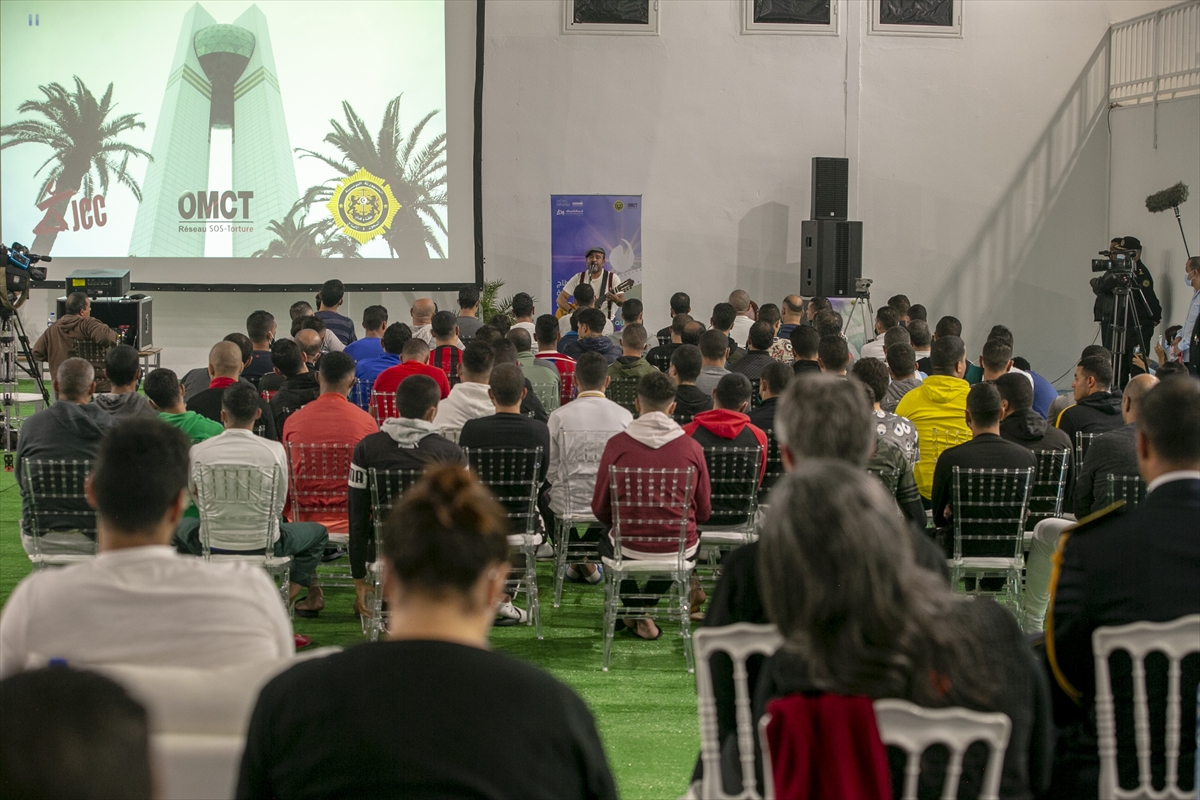 Tunus'ta mahkumlara festival kapsamında “film gösterimi”