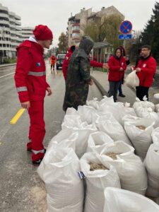 SARAYBOSNA (AA) – Türk Kızılay ekipleri, Bosna Hersek'in başkenti Saraybosna'da