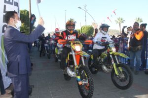 MUĞLA (AA) – Türkiye Motosiklet Federasyonu tarafından düzenlenen Türkiye Enduro