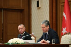 AŞKABAT (AA) – Türkiye Cumhurbaşkanı Recep Tayyip Erdoğan ve Türkmenistan