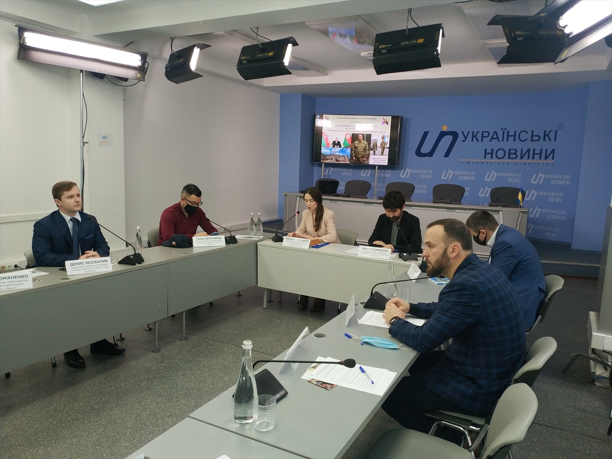 Ukrayna'da “Azerbaycan'ın İkinci Karabağ Savaşı'ndaki Zaferi” paneli düzenlendi