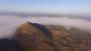 MANİSA (AA) – Antik çağ coğrafyacısı Strabon'un sönmüş lav kalıntıları