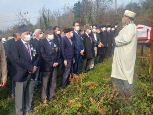 ZONGULDAK (AA) – Zonguldak'ın Ereğli ilçesinde vefat eden Kıbrıs gazisi