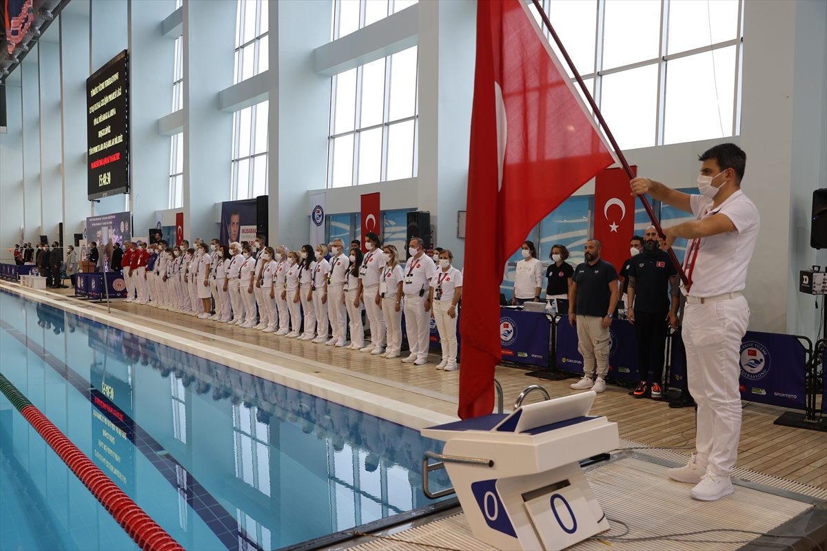 12 Yaş Ulusal Gelişim Projesi Ligi final müsabakaları dolayısıyla tören düzenlendi