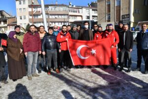 KARS (AA) – Türkiye Kayak Federasyonunca Erzurum'da düzenlenen seçmelerde, alp