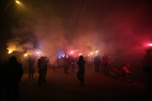 ADANA (AA) – Adana Demirspor taraftarı, mavi-lacivertli kulübün 81. kuruluş