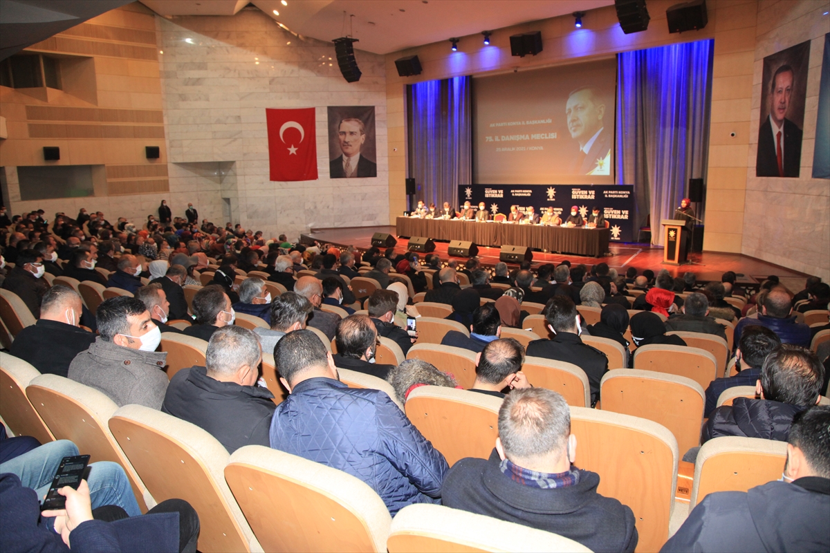 AK Parti Genel Başkan Yardımcısı Usta, Konya İl Danışma Meclisi Toplantısı'nda konuştu: