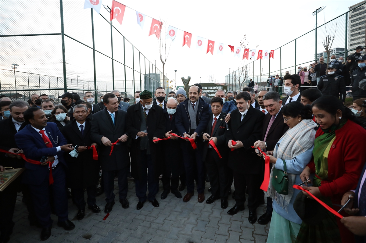 Ankara'da Bangladeş'in ilk Cumhurbaşkanı Bangabandhu'nun adını taşıyan park açıldı
