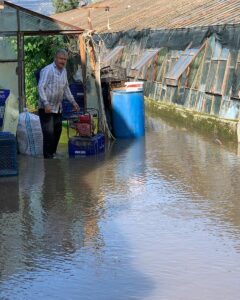 ANTALYA (AA) – Antalya'nın Demre ilçesinde etkili olan sağanak, 4