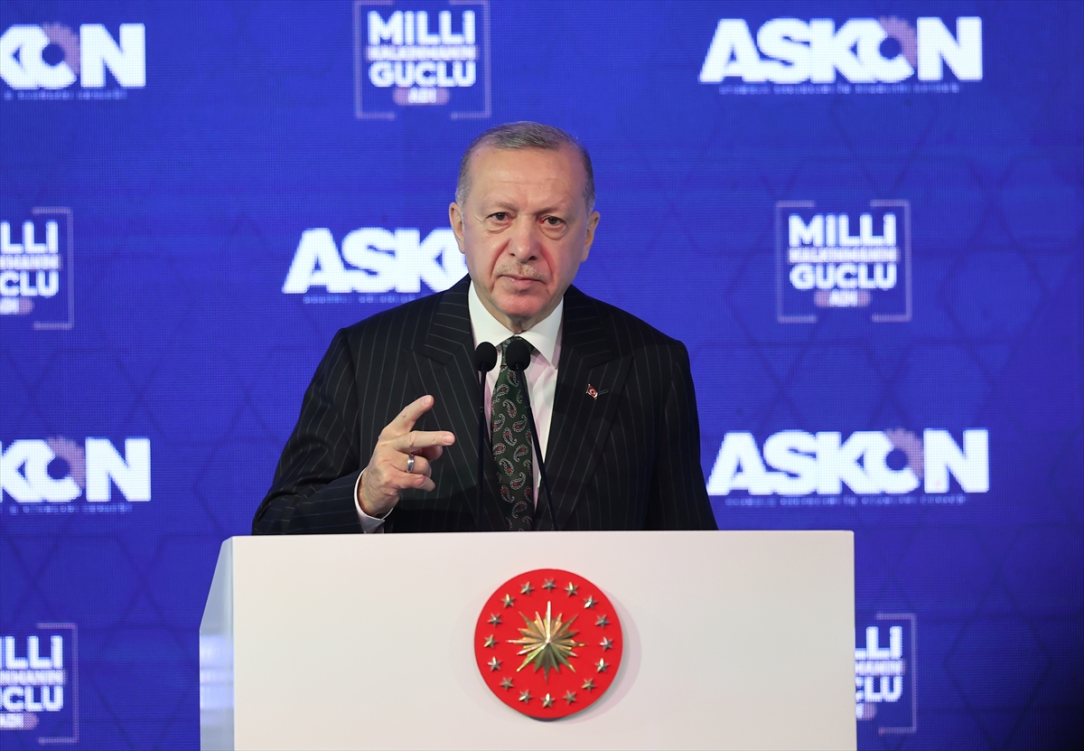 Cumhurbaşkanı Erdoğan, ASKON Genel Kurulu'nda konuştu: (1)